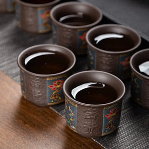 Zisha automatic tea set, household kung fu light luxury high-end 2025 new lazy stone mill tea making artifact for gift.