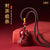 Jinghu Pixiu Pendant, made from original - mine cinnabar. This pendant is suitable for both men and women, especially as a lucky charm for those in their Chinese zodiac birth year in 2025 Ornaments