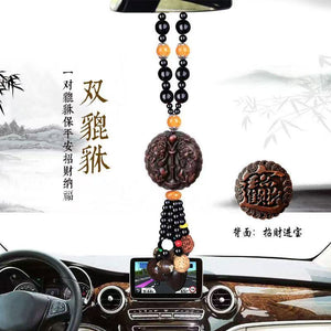 Car pendants high-end atmosphere car safety pendant car rearview mirror decoration men's high-end 2025 new style Ornaments