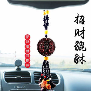 Car pendants high-end atmosphere car safety pendant car rearview mirror decoration men's high-end 2025 new style Ornaments
