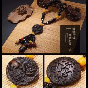 Car pendants high-end atmosphere car safety pendant car rearview mirror decoration men's high-end 2025 new style Ornaments