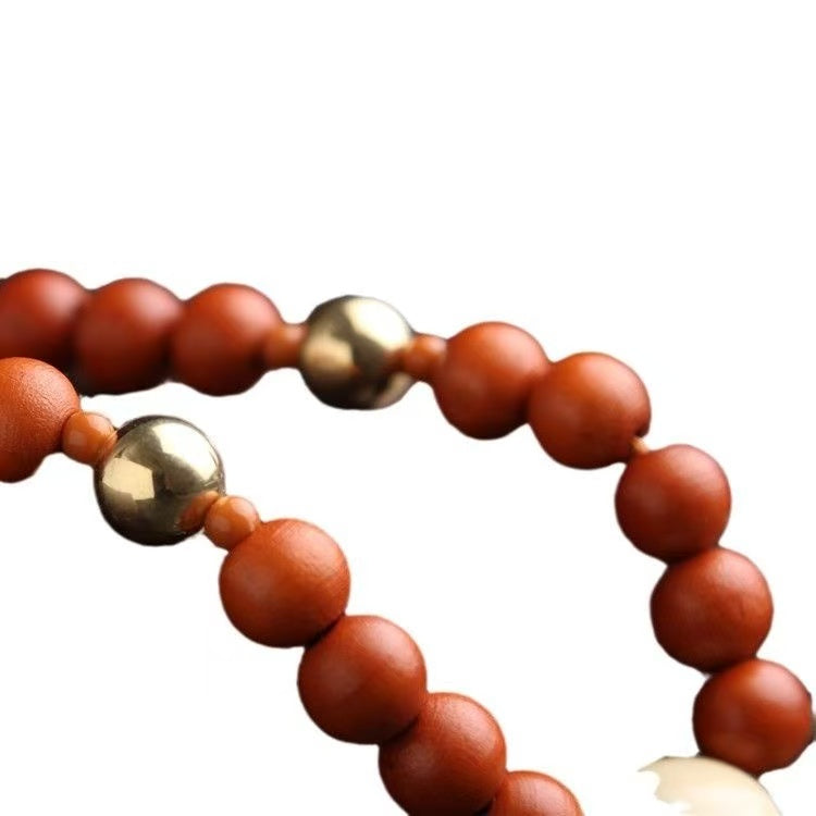 Creative gift mahogany pendant, eight-character dragon pendant, car interior supplies, wooden decoration Ornaments