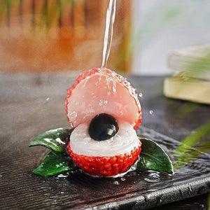 Color-changing lychee tea pet ornaments can be raised and played with creative personality tea ceremony tea set accessories