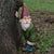 Decorative Tree-Peeing Resin Gnome Figurine Whimsical Cartoon Old Man Rustic Garden Ornament