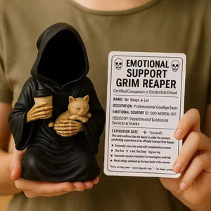 New Halloween Gothic Mysterious Grim Reaper Figurine Living Room Decor, Kids' Room, Desk, Bookshelf, Party Ornament