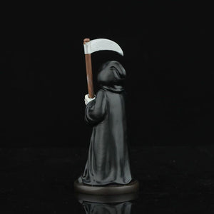 New Halloween Gothic Mysterious Grim Reaper Figurine Living Room Decor, Kids' Room, Desk, Bookshelf, Party Ornament