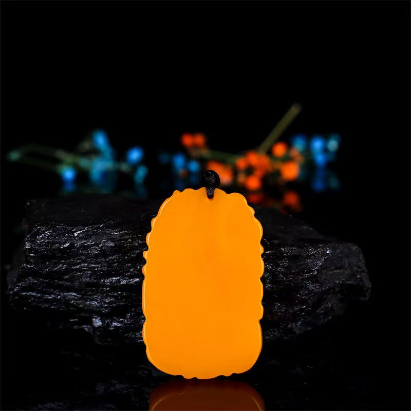 Hetian jade dragon pendant zodiac dragon pendant dragon travels the world necklace pendant group custom processing