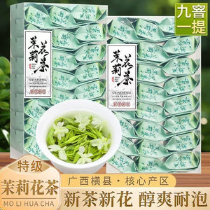 Premium Guangxi Hengxian Jasmine Tea, Strong Aroma, Individually Packaged