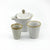 Gongfu Tea Set  - Nesting Cup Easy Gaiwan - White Ruyao - 130ml