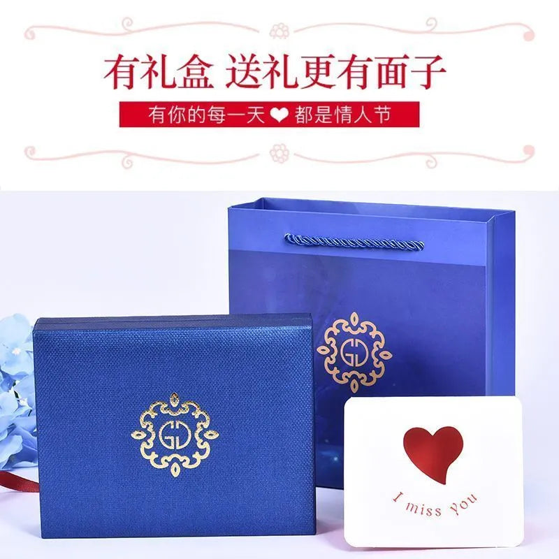 A one-week earring set. 925 sterling silver earrings. A perfect gift for your girlfriend, wife on Valentine's Day, Qixi Festival or for her birthday.