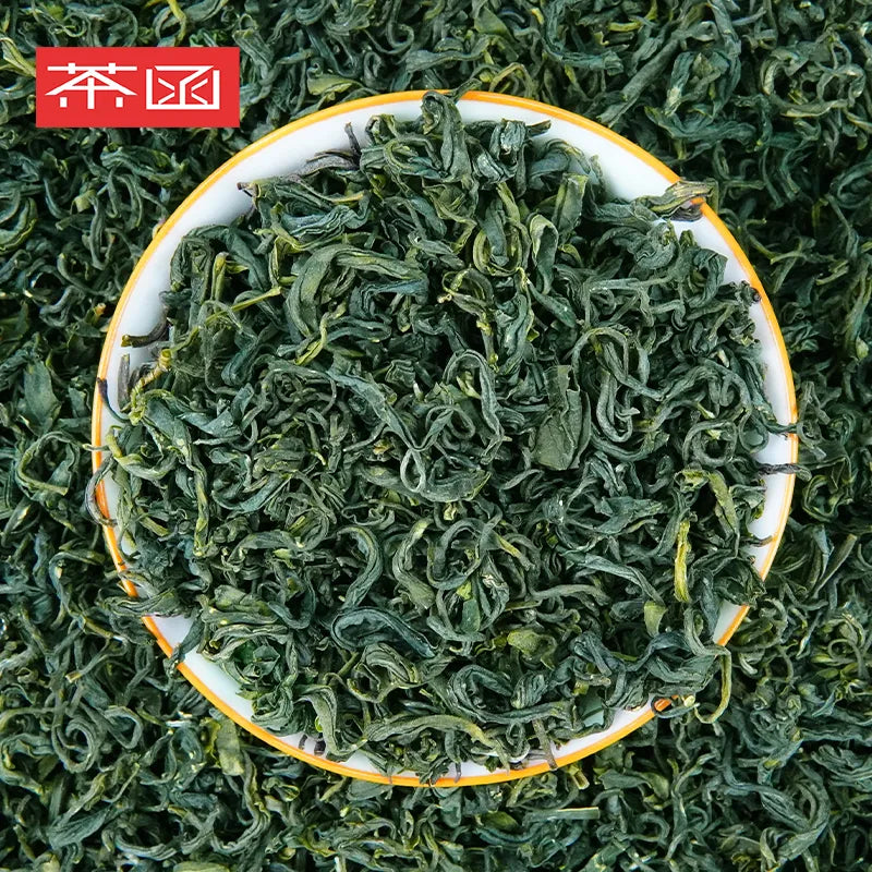 Tea Box Chestnut-Flavored Rizhao Green Tea Gift Box, Strong-Flavored 2024 New Tea, Authentic Shandong Green Tea, Festival Gift