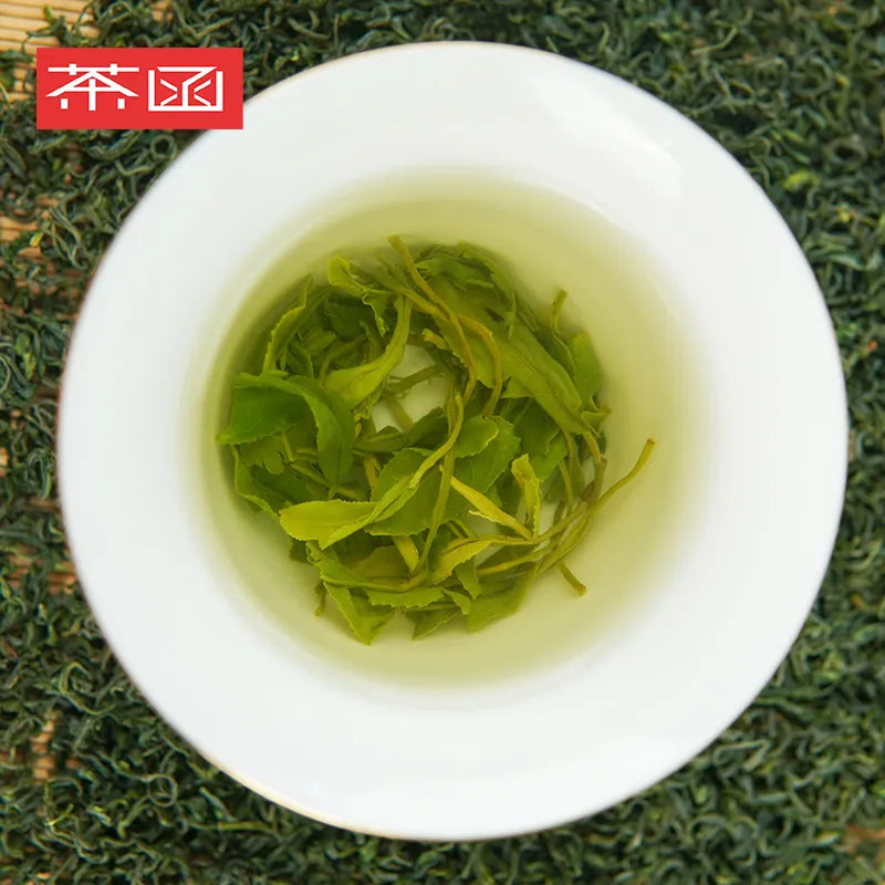 Tea Box Chestnut-Flavored Rizhao Green Tea Gift Box, Strong-Flavored 2024 New Tea, Authentic Shandong Green Tea, Festival Gift