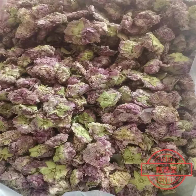 Hibiscus flowerDried Hibiscus mutabilis flower as a Chinese medicinal materialPackaged petals of Hibiscus mutabilis