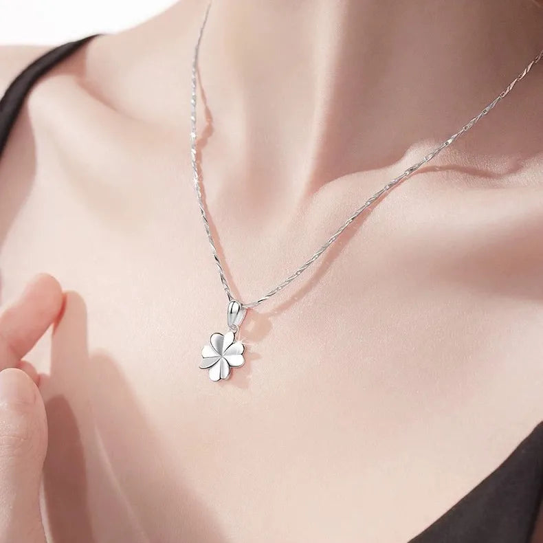 Diamond Necklace Female Cupid Clavicle Chain Diamond Pendant Engagement Valentine's Day Gift for Girlfriend
